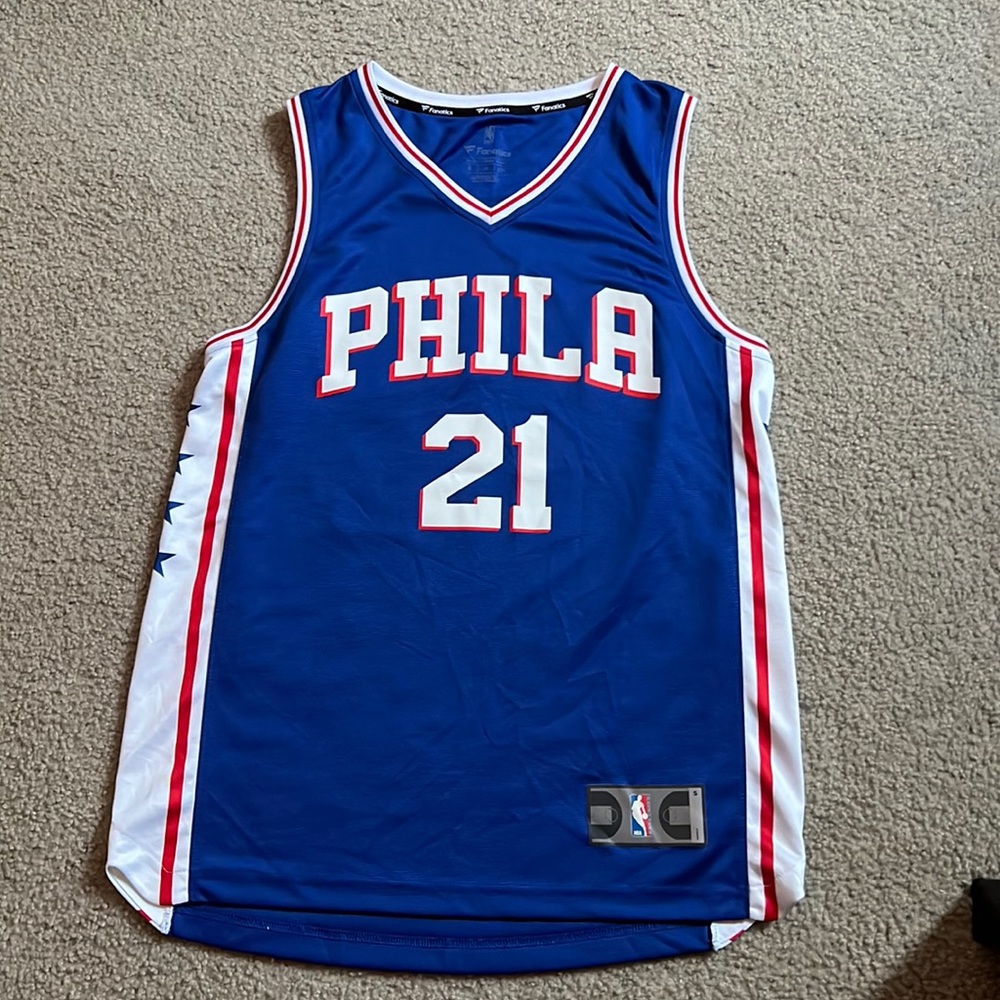 FANATICS PHILADELPHIA 76ers JERSEY